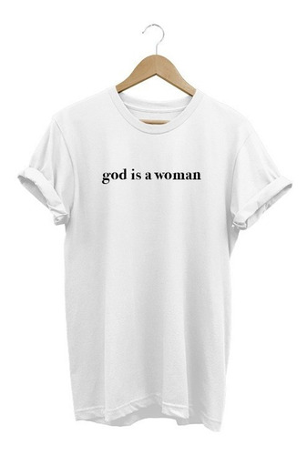 Camisa Feminina God Is A Woman Babylook Ariana Grande Nova