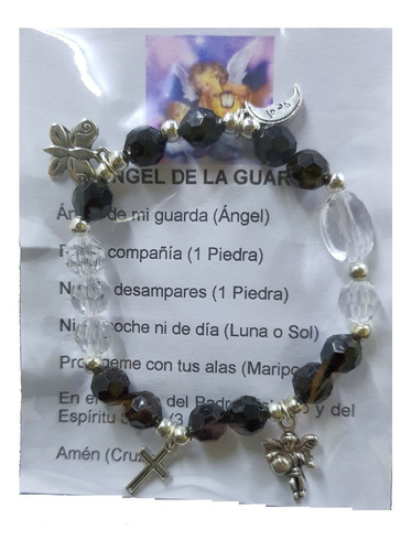 Pack 50 Pulsera Del Ángel De La Guarda Adulto, Hecha A Mano