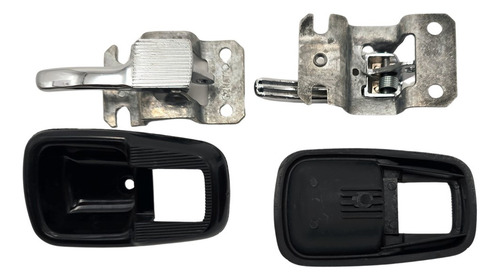 Kit Manijas Gatillo Interiores Cromo Vw Sedan Vocho 73-03