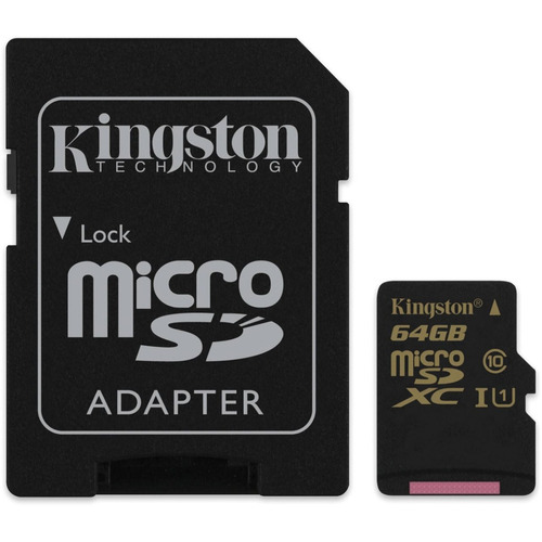 Memoria Kingston Sdca10 / Microsdxc 64gb / Clase 10