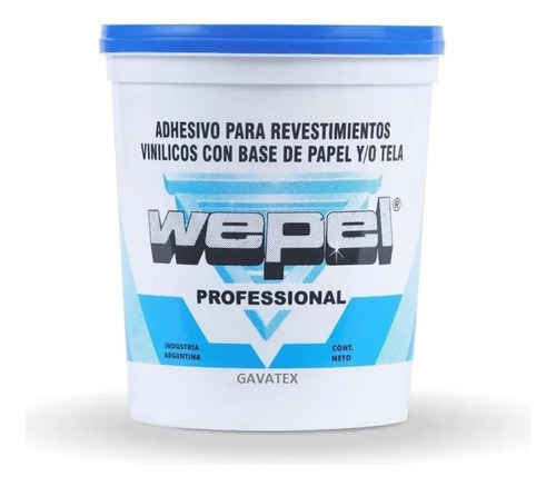 Adhesivo Wepel Profesional Empapelar Papel Empapelado 4kg Gx