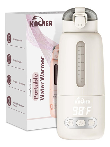 Knoier Calentador De Agua Portátil Para Fórmula Para Bebés, 