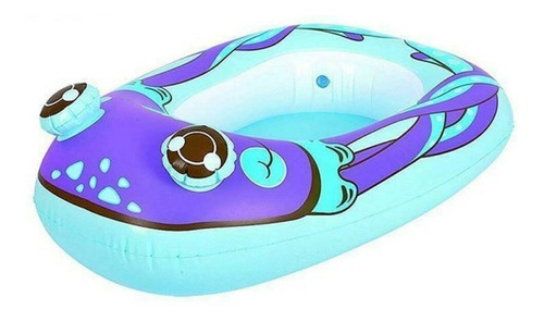 Bote Inflable Salvavidas Pileta Cocodrilo Niños Playa Medusa