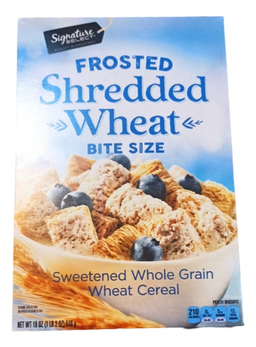 Cereal Almohadas Frosted Shredded Wheat Fibra