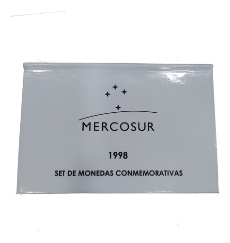 Set Monedas Conmemorativas Mercosur 1998 C/ Monedas