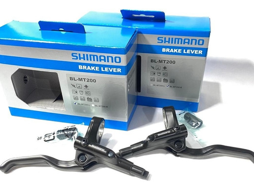 Par De Manete Freio Hidráulico Shimano Altus Bl-mt200