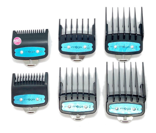 Sobrepeines Metal Comb (6 Unidades) Mega