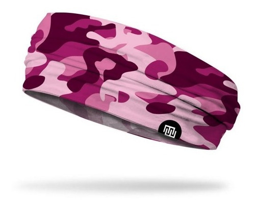 Camuflada Rosa - Bandana Esportiva