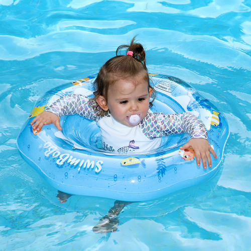 Swimbobo Flotador Inflable De Natacion Para Bebe Con Asiento