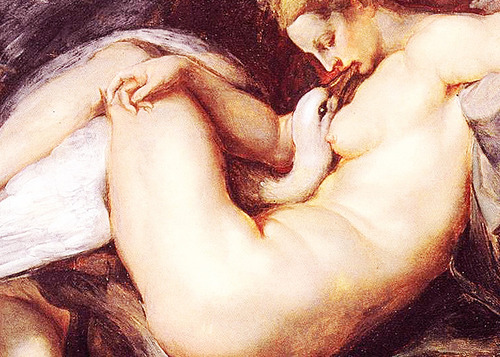 Cuadro Leda Y El Cisne - Peter Paul Rubens - 1601