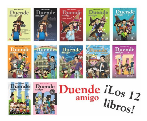 Colección Completa Libros Duende Amigo - Fabio Pérez Paz