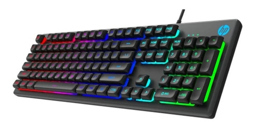 Teclado Gaming Rgb Con Retroiluminación Conexión Usb