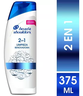 Shampoo Head & Shoulders 2en1 Limpieza Renovadora 375ml