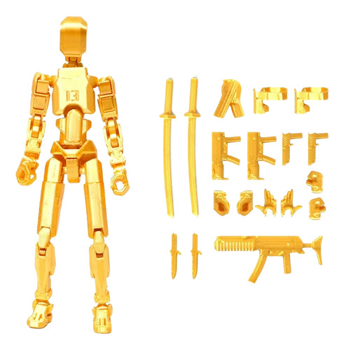 Robot Impreso 3d / Misíon 13 / Dummy 13 Armado + Acesorios