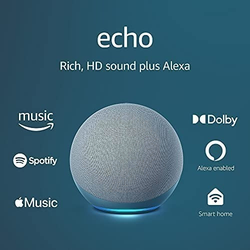 Amazon Echo Dot 4th Gen Con Asistente Virtual Alexa 