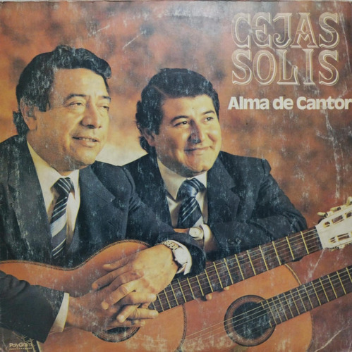 Cejas Solis  Alma De Cantor Lp Argentina 1987