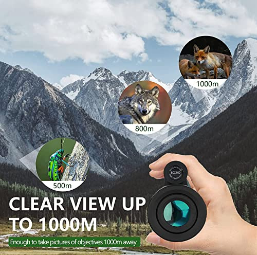 Telescopio Monocular Physiophyx 80x100 De Alta Potencia