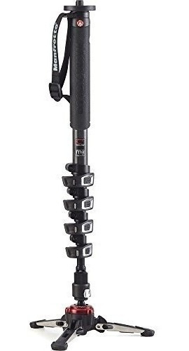 Manfrotto Xpro 5 Section Carbon Fiber Video Monopod