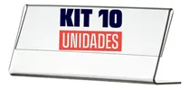 Comprar Display Porta Preço Acrílico 10x5 Balcão-kit 10 Peças