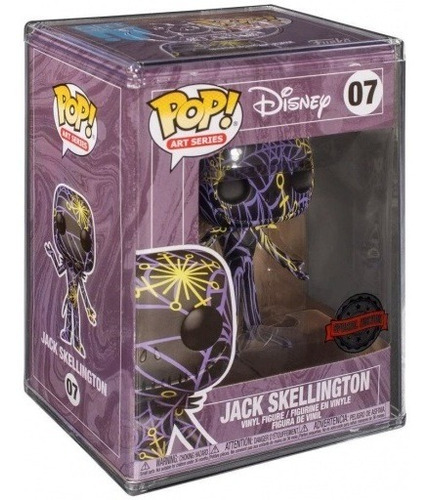 Funko Pop Disney Art Series Jack Skellington Exclusivo 