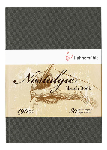 Cuaderno Sketch Book Hahnemuhle Nostalgie A5 Bocetos Dibujos