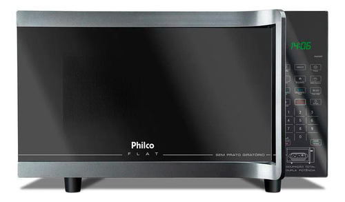 Micro-ondas Pmo28tf Philco Tecnologia Flat Sem Prato 28l