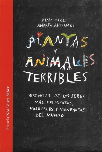 Libro  Plantas Y Animales Terribles