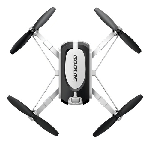 Mini drone GoolRC T700 con cámara HD blanco y gris 2 baterías