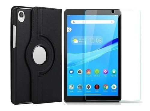 Estuche Tipo Agenda Para Lenovo Tab M8 Tb-8505f + Vidrio