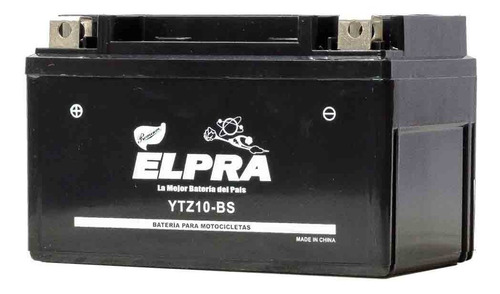 Bateria Elpra Ytz10-bs Acido Incluido C/caja