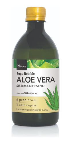 Aloe Vera Bebible 100% Natural Natier Digestivo X500ml 