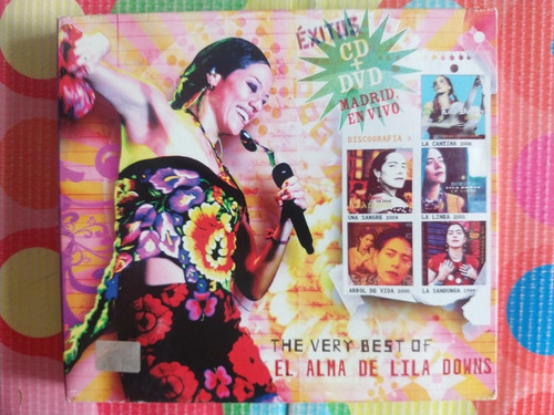 Lila Downs Cd+dvd The Very Best Of El Alma De Lila Downs W