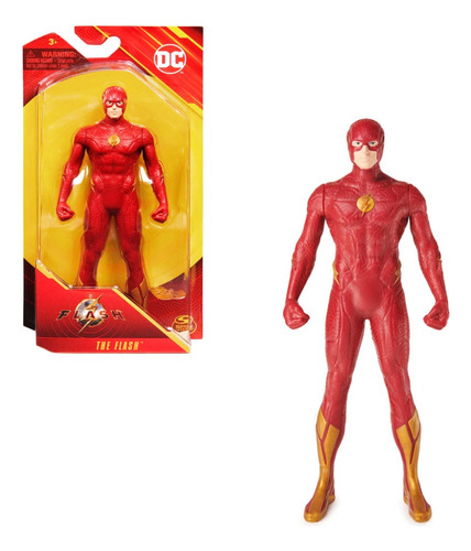 Muñeco Original Flash The Movie Dc Comics Spin Master Caffar