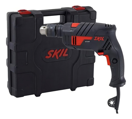 Furadeira de impacto Skil 6555 13mm 570w+10acc
