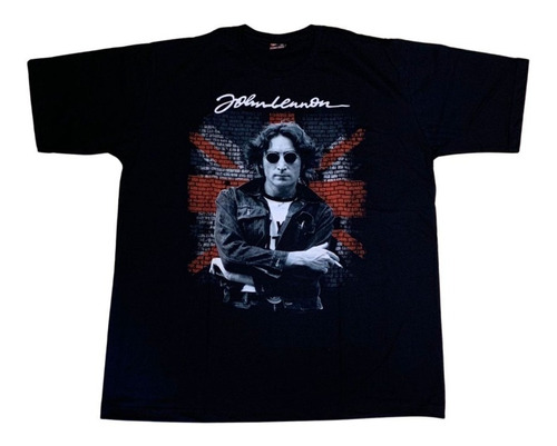 Camisa Camiseta John Lennon Banda The Beatles 100% Algodão 