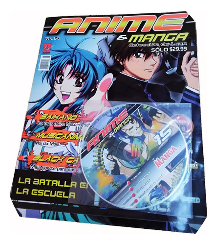 Revista Anime Y Manga No. 15 Con Cd Incluido (Usado)