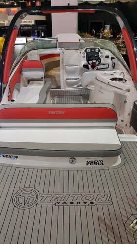 Imagem 10 de 13 de Lancha Triton 25 Pés Cabinada - Ñ Fs230 Focker255 Nx Ventura