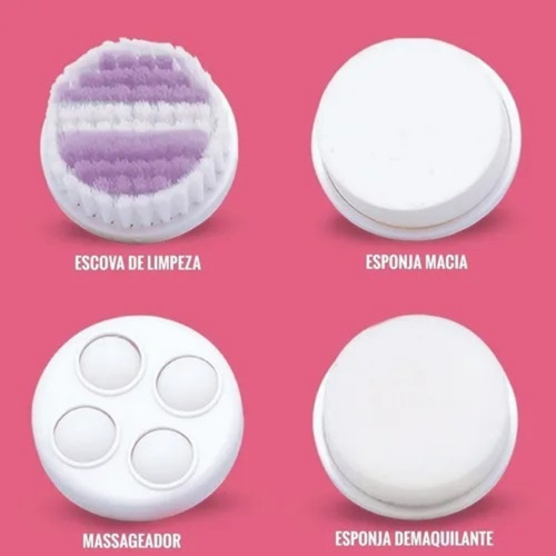 Aparelho Massagem E Limpeza Facial 4 Em 1 Spa Multilaser