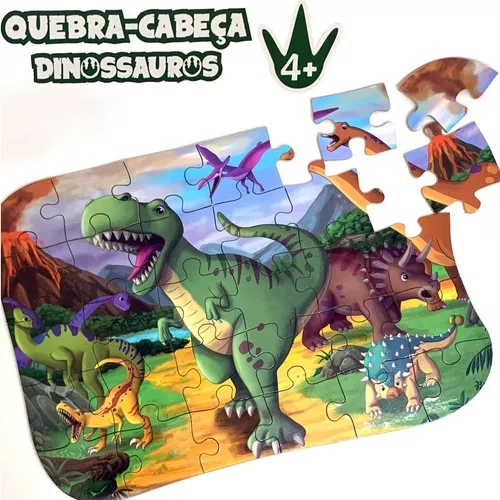 Quebra Cabeça; Dinossauros; infantil