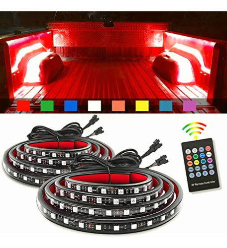 Nilight Tl-31 Juego De 2 Tiras De Luz Rgb De 180 Led Rf Con