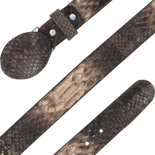 Bota Vaquera Para Hombre Y Cinto Vaquero Piel Pitón Natural