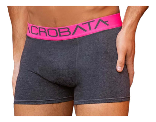 Boxer Calzoncillo Liso Elastico Personalizado Acrobata 5086