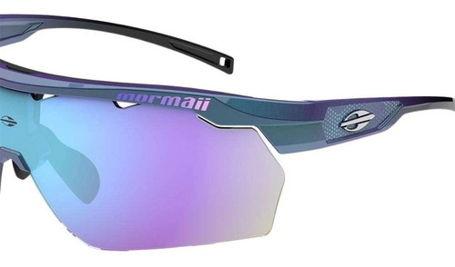 Gafas de sol Mormaii Smash Sports Chameleon M0129kcz97 M0129, color de la montura: camaleón (azul/morado), color de varilla: camaleón (azul/morado), color de la lente: azul espejo