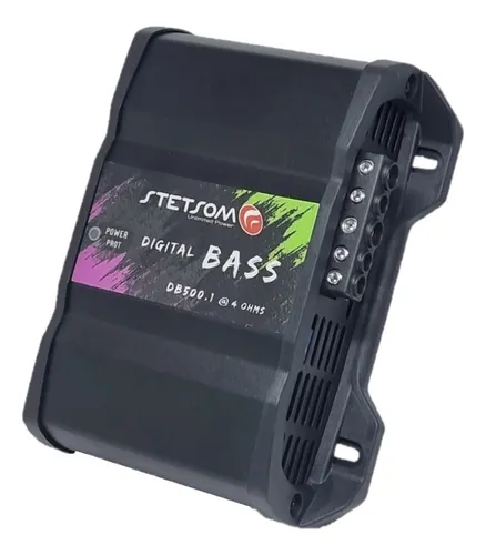 comprar Modulo Amplificador Stetsom Db500.1 500w Rms 1 Canal 4 Ohms Cor Preto