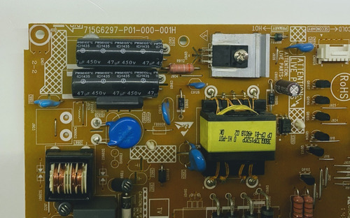 Imagen 1 de 3 de Placa Fuente Para Tv Philips 24phg4109 Cod 715g6297-p01-001h