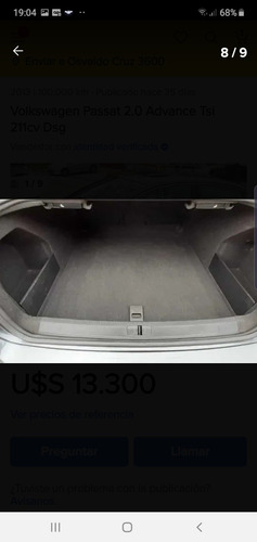 Imagen 7 de 8 de Volkswagen Passat 2013 2.0 Advance Tsi 211cv Dsg