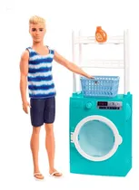 Comprar Muñeco Ken Con Mobiliario Y Accesorios - Original Barbie!!