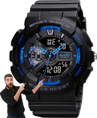 Reloj Skmei 1688 Shock Deportivo Acuático 100% Original Caja