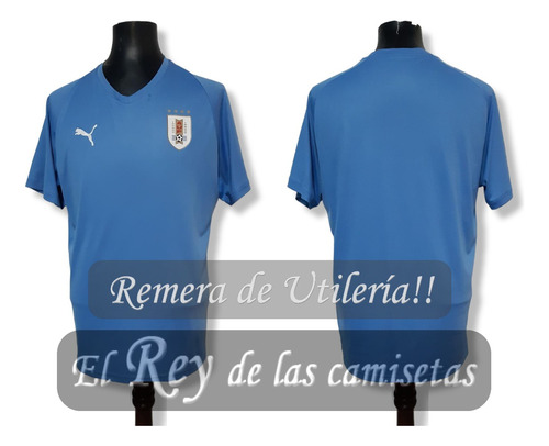 Remera De Entrenamiento Seleccion De Uruguay 100% Utileria