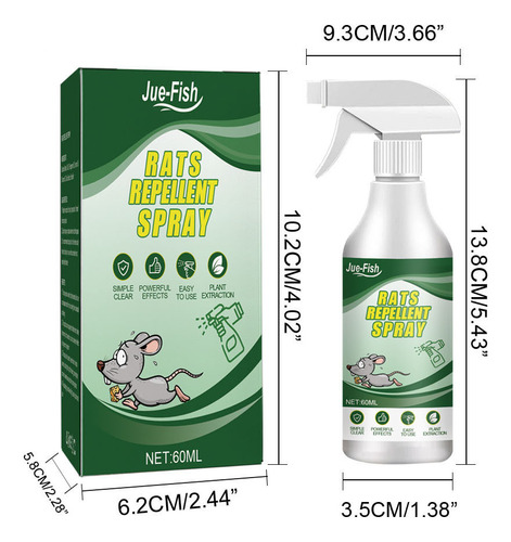Aerosol Repelente De Ratas Aerosol Repelente De Ratas Para I